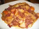 Receita Feijoada de adzuki e repolho e quorn (ou soja)