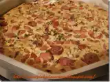 Receita Torta de salsicha