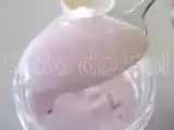 Receita Iogurte de mirtilos