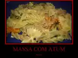 Receita Massa com atum