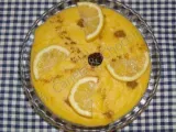 Receita Leite-creme de limão e fécula / dia amarelo-yellow day