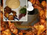 Receita Puré de batata com frango frito