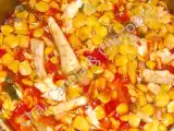 Receita Tomatada de chícharos e pescada