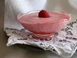 Receita Mousse de framboesa - dia rosa