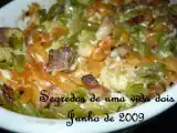 Receita Massa gratinada com carne