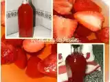 Receita Vinagre de morangos