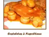 Receita Costeletas à napolitana