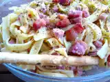 Receita Tagliatelle alla carbonara