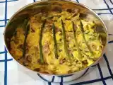 Receita Frittata de espargos e cogumelos