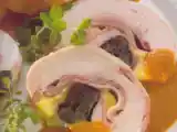 Receita Rolo de peru com molho agridoce