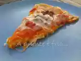 Receita Pizza de tomate seco, fiambre e bacon