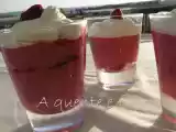 Receita Delicia de framboesa e suspiros - dia rosa