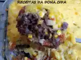 Receita Escondidinho de mandioquinha e músculo