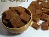 Receita Pé-de-moleque com rapadura