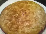 Receita Bolo de maçã com ameixas