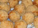 Receita Docinhos de coco com gengibre