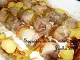 Receita Espetadas de porco no forno