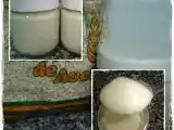Receita Iogurte de papas de aveia e maça