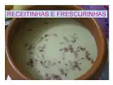 Receita Sopa creme de couve-flor para o dia branco