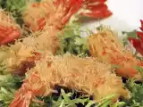 Receita Camarão com cabelos de anjo