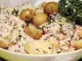 Receita Salada de atum com batatas e ervas