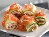 Receita Enroladinho de abobrinha