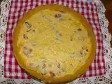 Receita Quiche de bacon e cogumelos