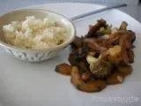 Receita Wok veggie com couscous