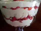 Receita Sobremesa de fruta com pão-de-ló, ás camadas