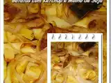 Receita Batatas com ketchup e molho de soja