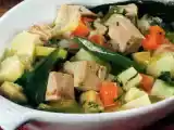 Receita Estufado de legumes com soja e tofu