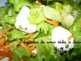 Receita Salada de queijo fresco