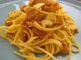 Receita Esparguete com atum