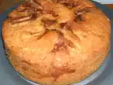 Receita Bolo de maçãs com recheio cremoso