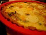 Receita Quiche de bacalhau com anchovas