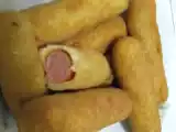Receita Salsicha empanada