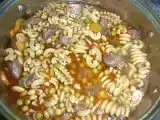 Receita Massa de carne á jardineira...