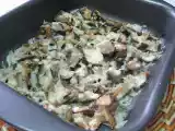 Receita Cogumelos shitake fatiados com mussarela derretida e tomilho