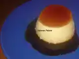 Receita Panna cotta com licor de merda