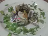 Receita Ostras e conquilhas abertas à bulhão pato