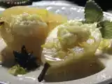 Receita Pêra cozida com queijo de azeitão