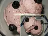 Receita Gelado de amoras silvestres