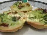 Receita Quiche de alho poró e lingüiça