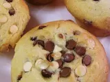 Receita Muffins rápidos de baunilha com gotas de chocolate ou passas