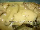 Receita Frango com cerveja, sopa de cebola e natas