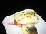 Receita Pavê de maracujá e banana
