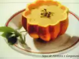 Receita Sopa de abóbora e gorgonzola