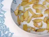 Receita Chips açucarados de gengibre