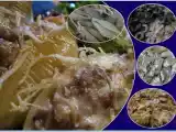Receita Massa recheada com carne