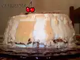 Receita Pudim de claras com praline de amendoim